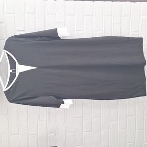 🐈‍⬛️ Black and white midi dress. New with tags. Size L.